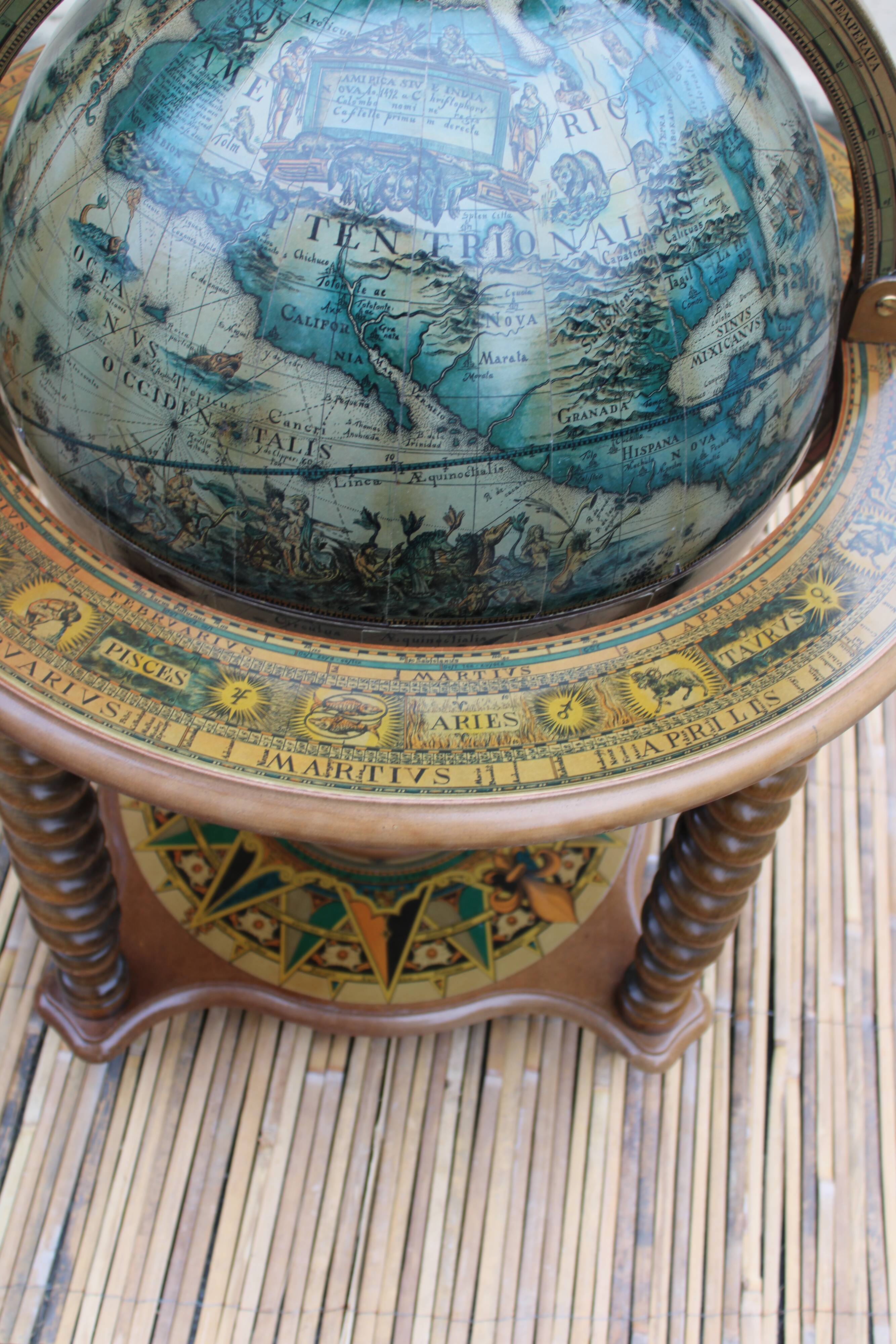 Italian globe bar