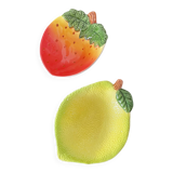 Strawberry and lemon slushy cups