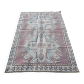 Vintage handmade Turkish rug 120x168 cm