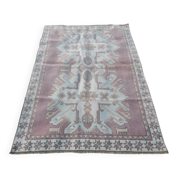 Tapis turc vintage fait main 120x168 cm