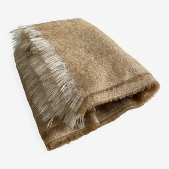 Large mohair throw