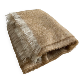 Large mohair throw