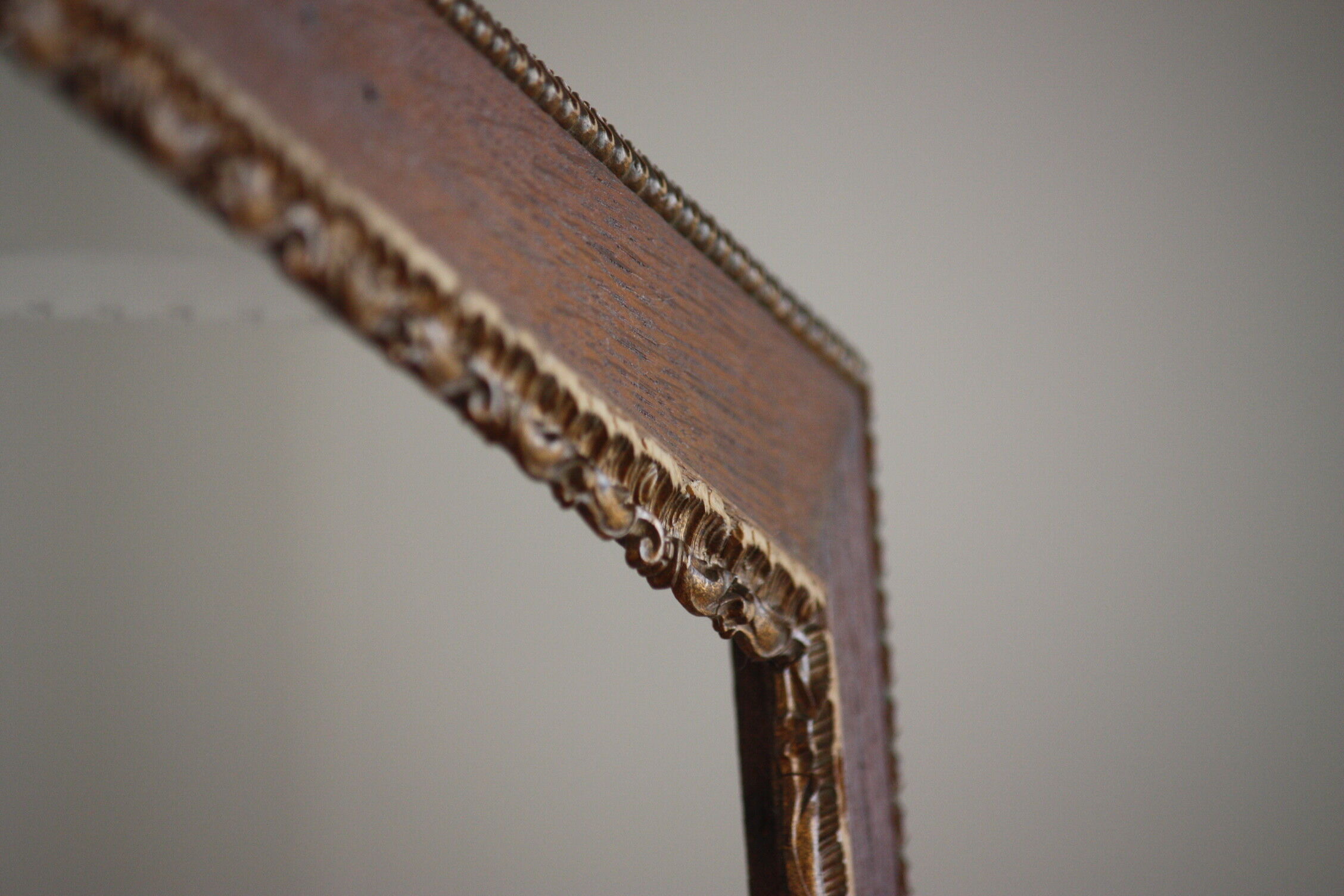 Ornate wooden frame