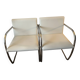 Set of 2 chairs by mies van der rohe