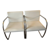 Set of 2 chairs by mies van der rohe
