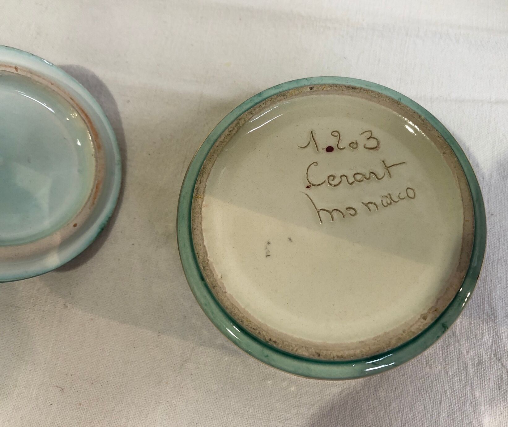 Ceramic box cérart monaco