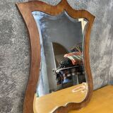 Wooden mirror art deco style