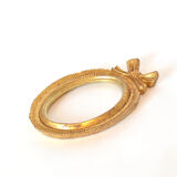 Pair of gilded miniature frames