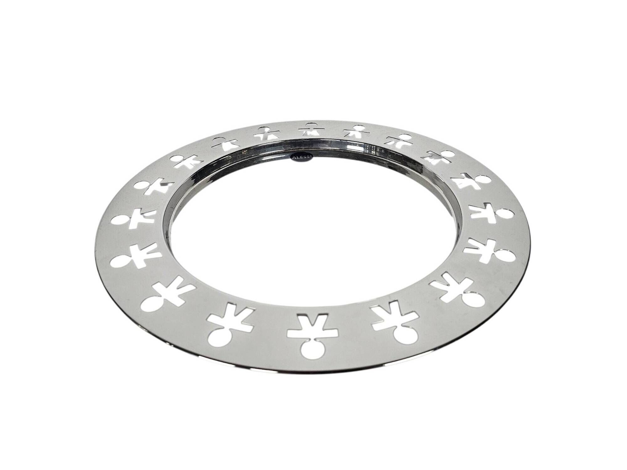 Alessi - Girotondo design - King Kong stainless steel tray - S. Giovannoni