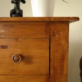 Rustic pine chest of drawers