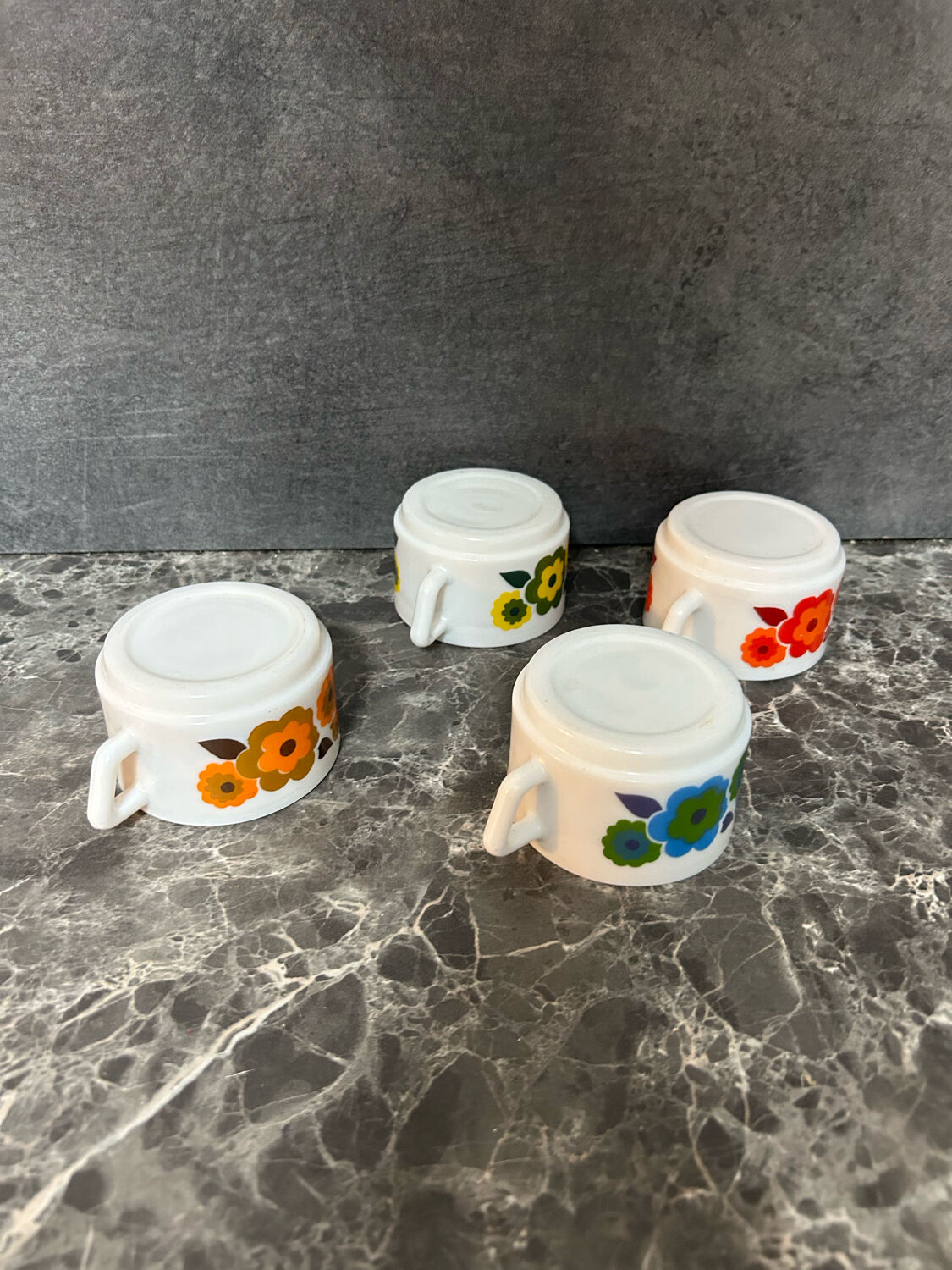 Tasse à café arcopal lotus vintage rétro pops