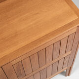 Midcentury Danish cabinet in oak by Kurt Østervig for Vamo 1960s