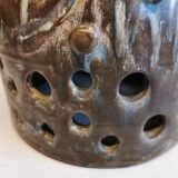 Ceramic table lamp, from Danish Leif Holm. with two light sources