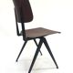 Lot of 4 vintage school chairs Galvanitas S16 Netherlands