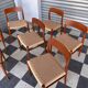 Série de 8 chaises Møller 75