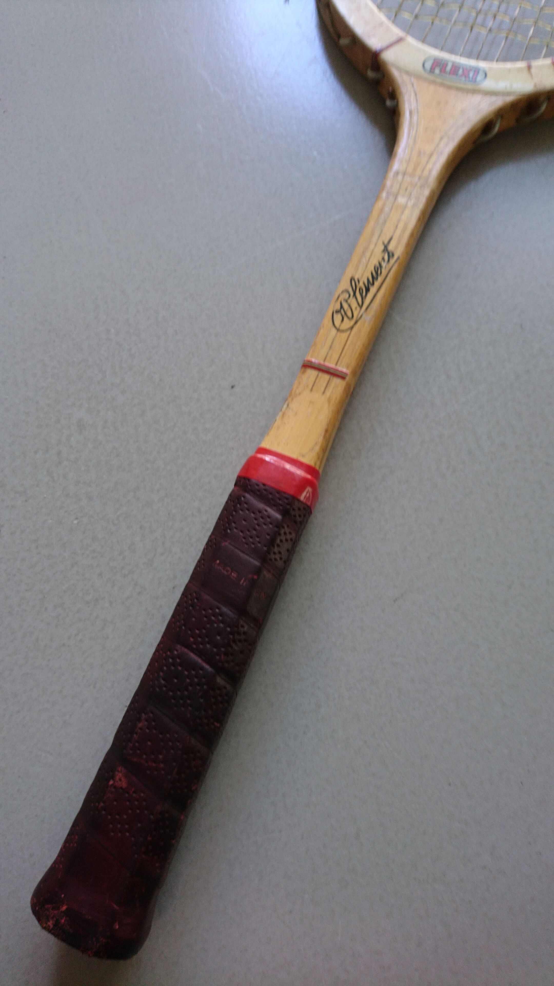 Vintage tennis racket