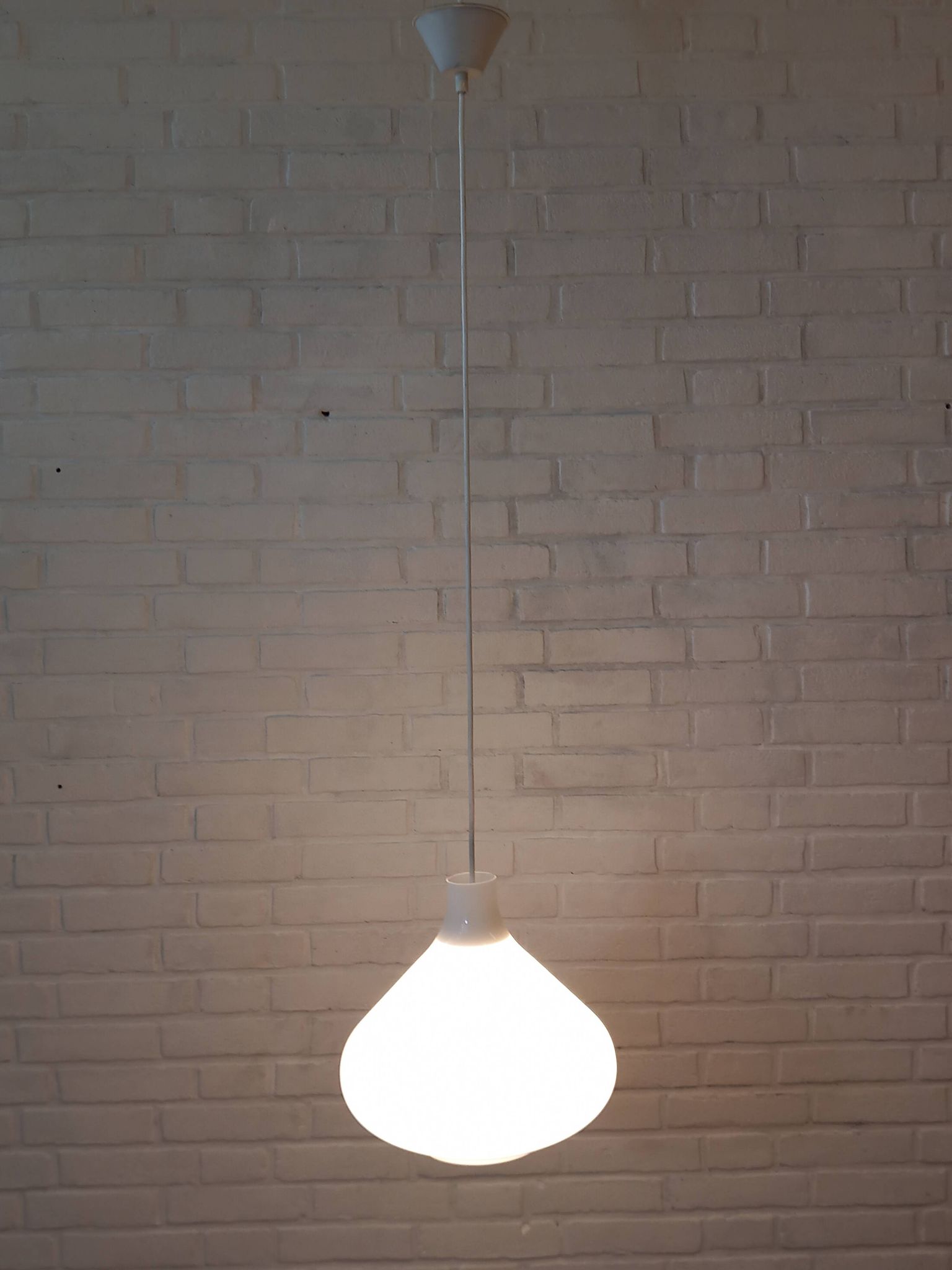 Italian glass lamp