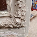 Large antique mirror/wooden frame