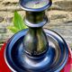 large ceramic candle holder signed Jean Marais Vallauris ceramics