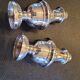 Silver salt and pepper shakers