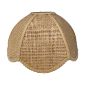 Vintage rattan flower pendant lamp