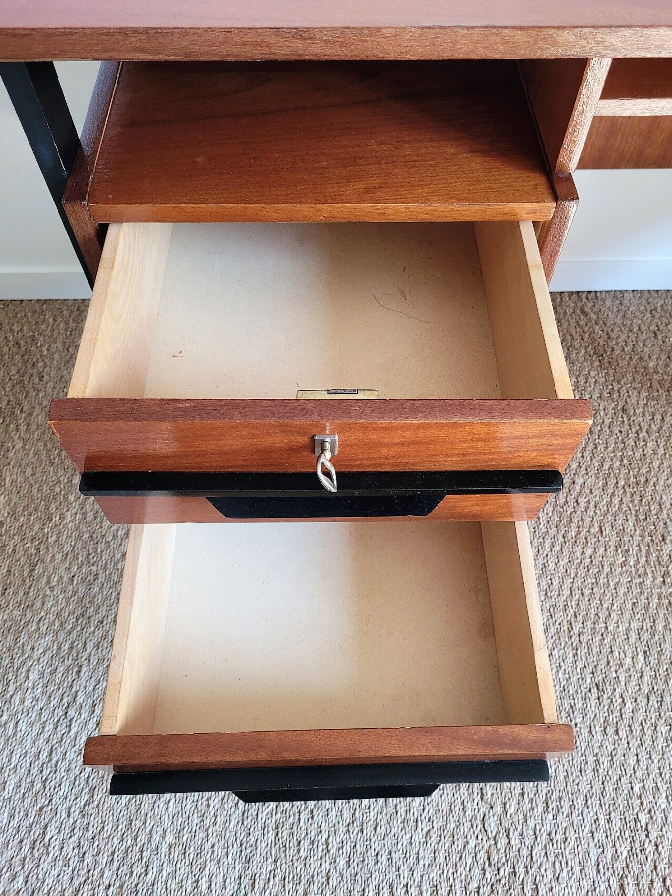 1960s modernist vintage desk