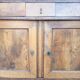 Empire-style buffet in cherry wood