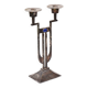 Candlestick with 2 holders Gunther Lambert whit Lapis Lazuli Cabochon - Art Nouveau stil