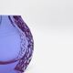 Murano Vase Alexandrite Mandruzzato Neodymium Brutalist Bark 13.5