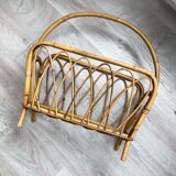 Porte-revues en rotin