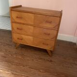 Commode pieds compas année 50