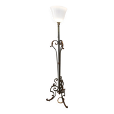 Superbe lampadaire torchière d'époque Art Déco (début du XXe)