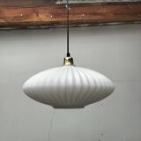 Vintage glass pendant light