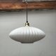 Vintage glass pendant light