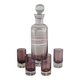 Antique Purple Glass Liqueur/Digestif Service