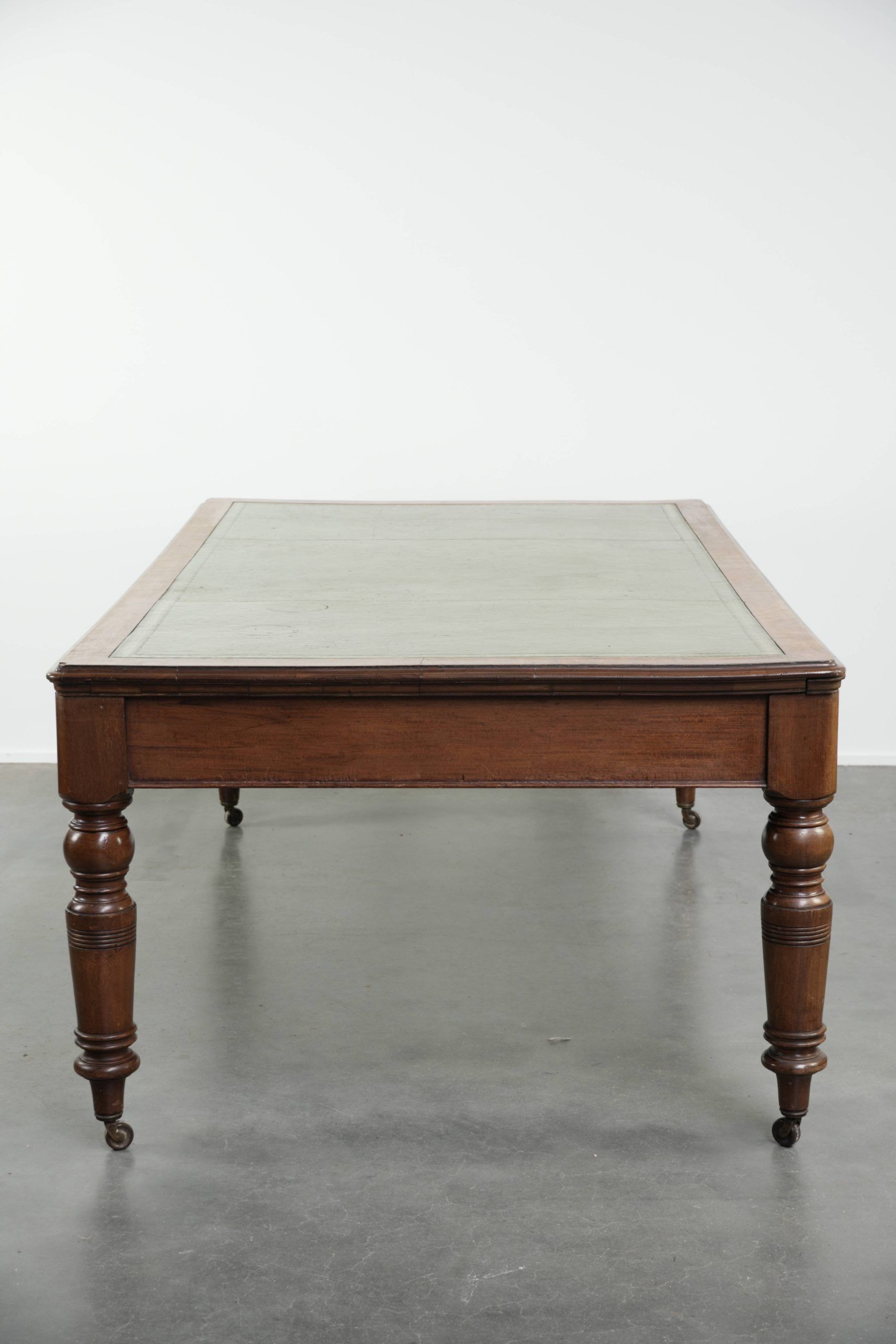 Original antique English writing desk from the 19th century