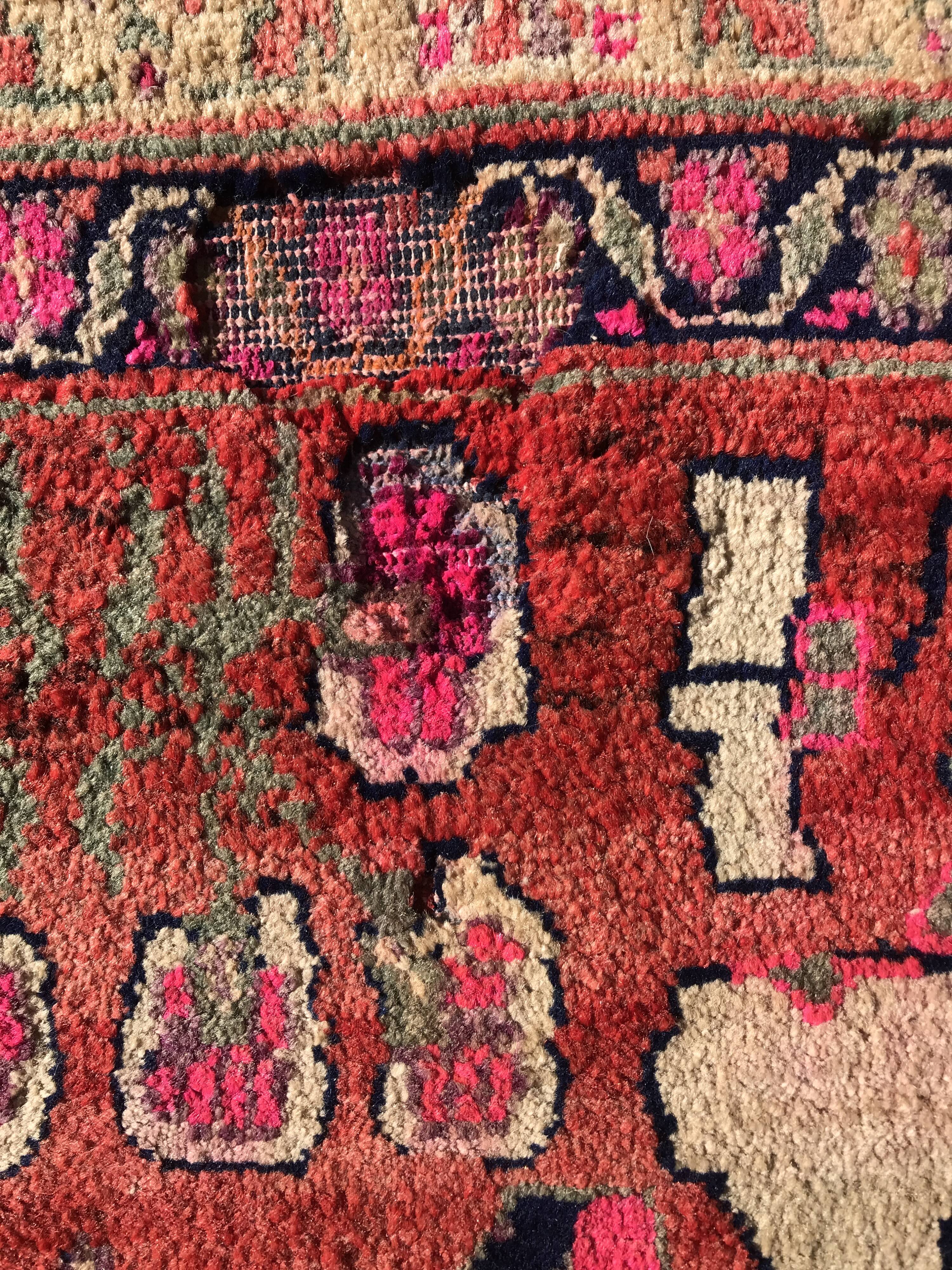 Carpet Iran wool and handmade, 210 x 150 cm