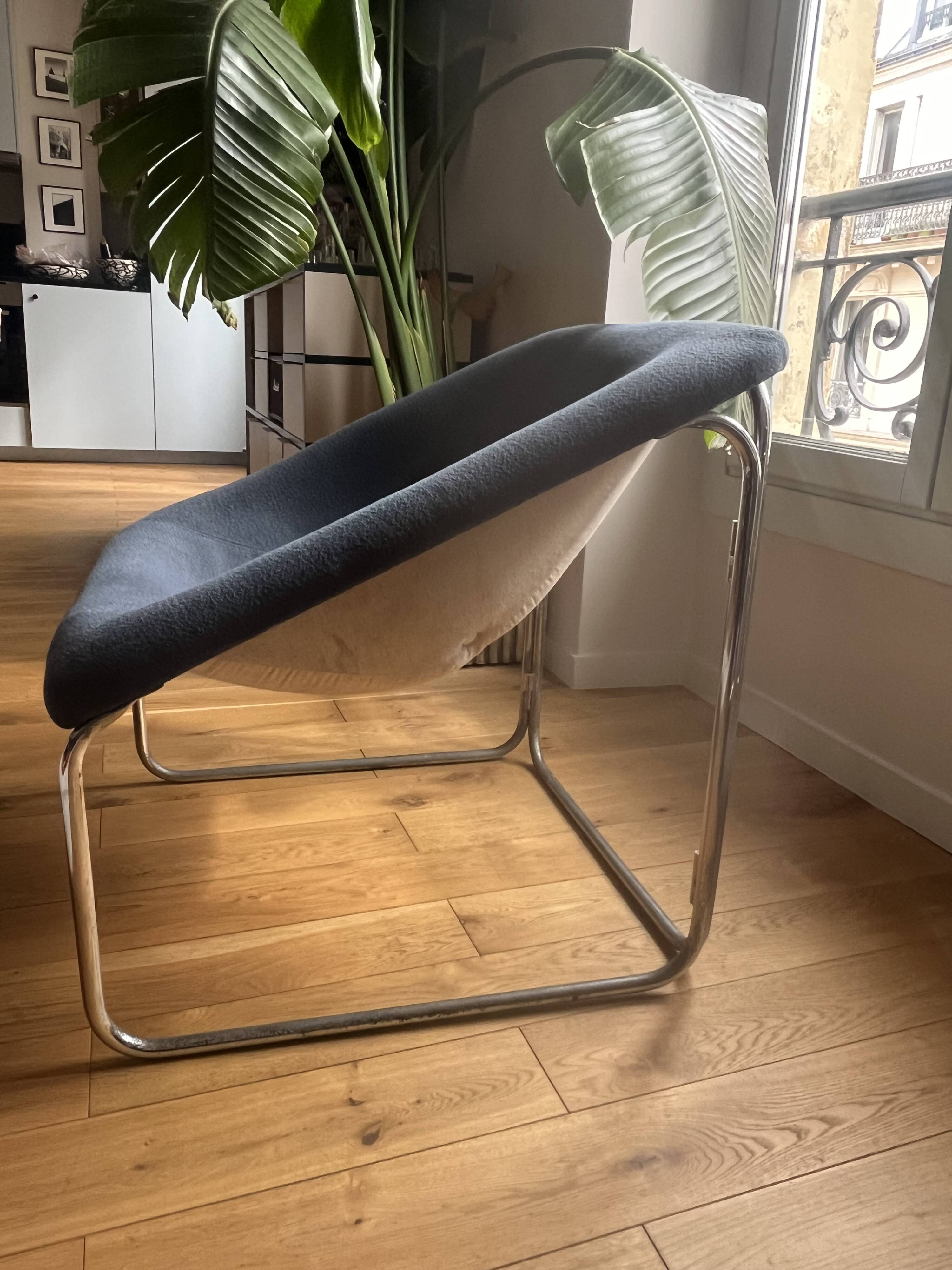 Cubic armchair 70 Olivier Mourgue style