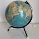 Globe vintage 1978 terrestre mappemonde Taride tripode - 28 cm