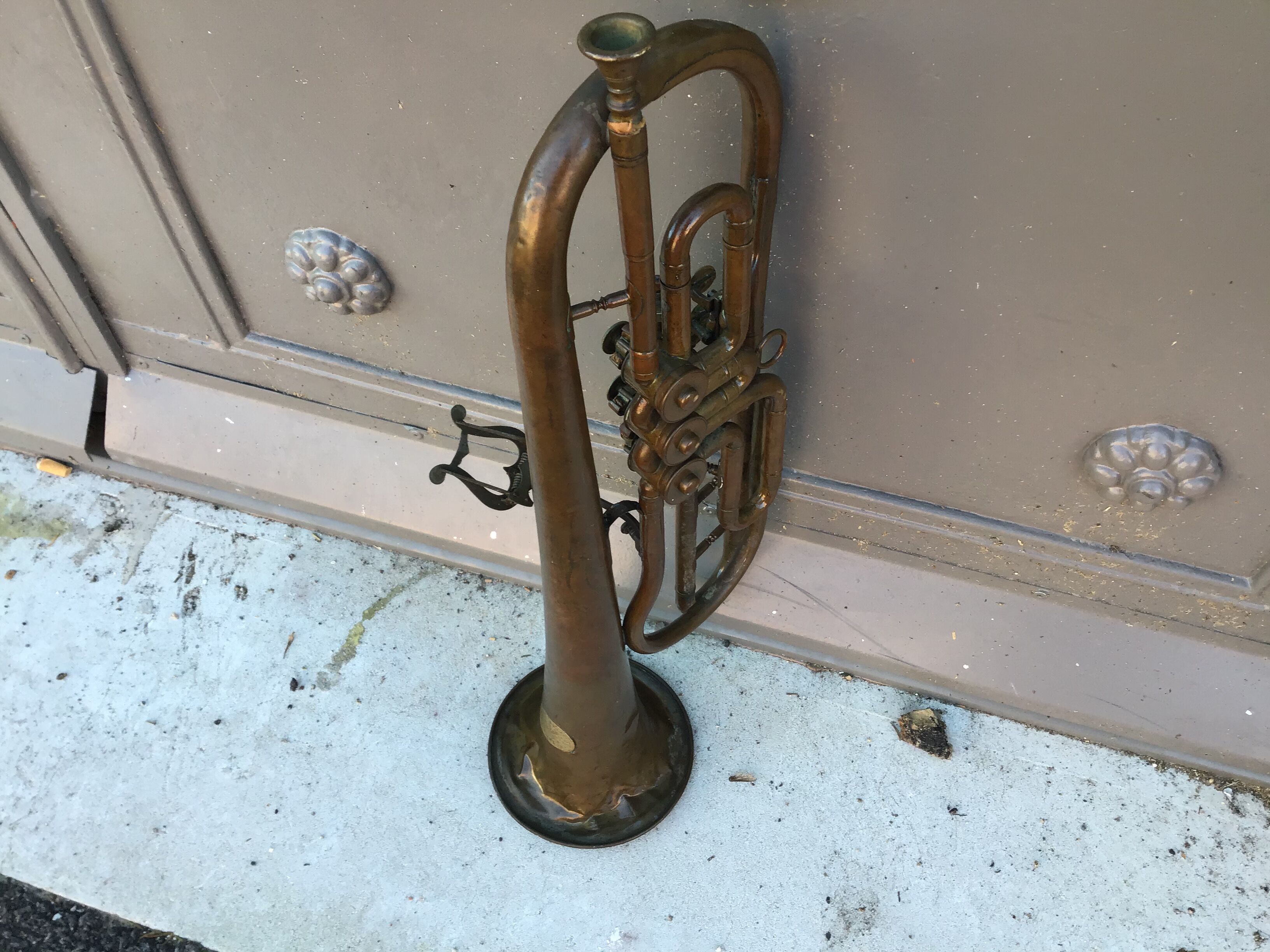 Vintage trumpet Tito Belati in Peruggia