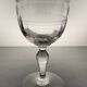 9 water/wine glasses Late 19th century - Early 20th century