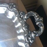 Silver metal top