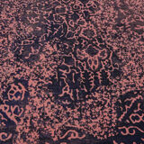 Handmade Turkish Contemporary 1980s 199 cm x 283 cm Blue Wool Carpet