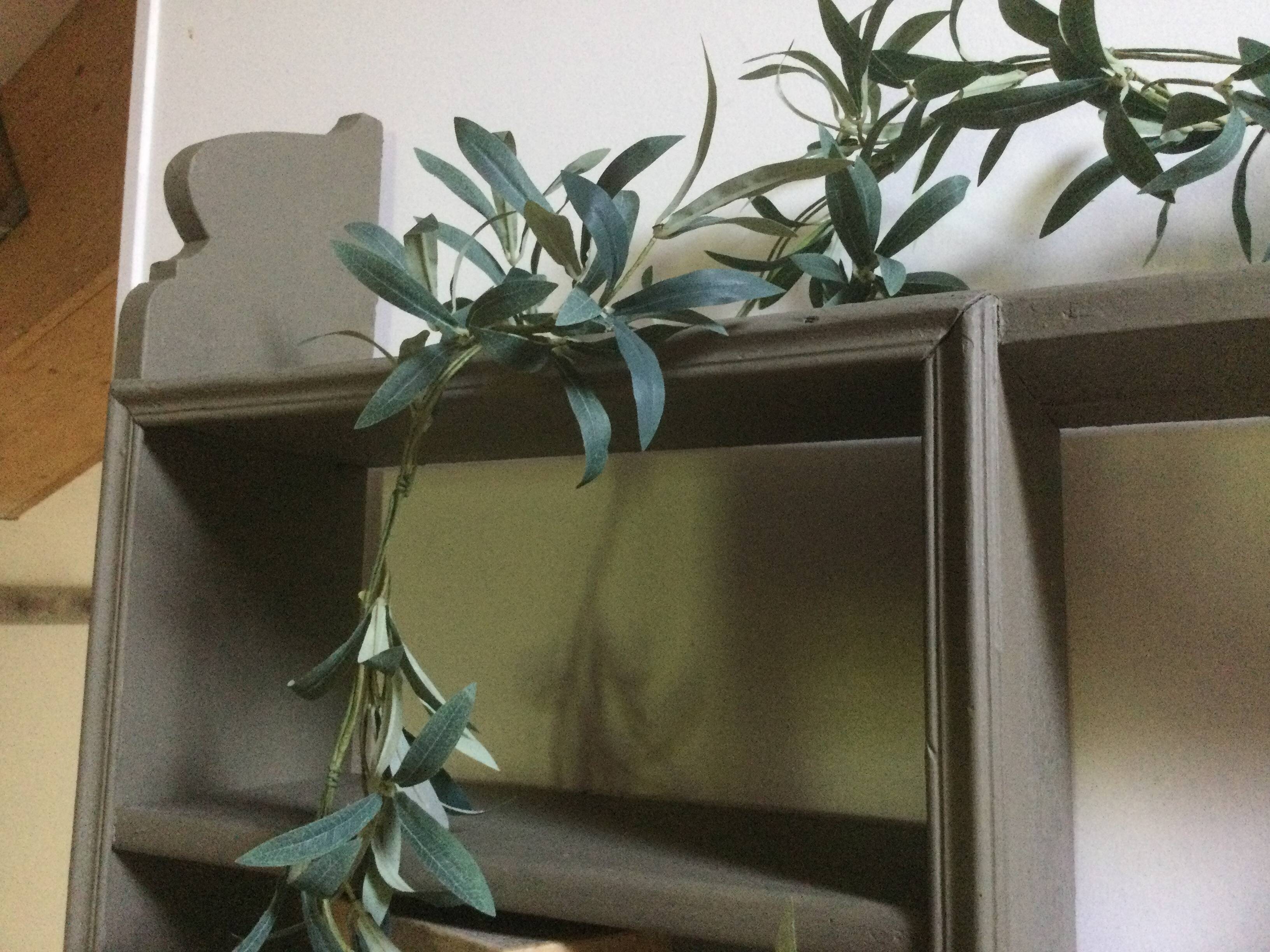 Large antique wall shelf