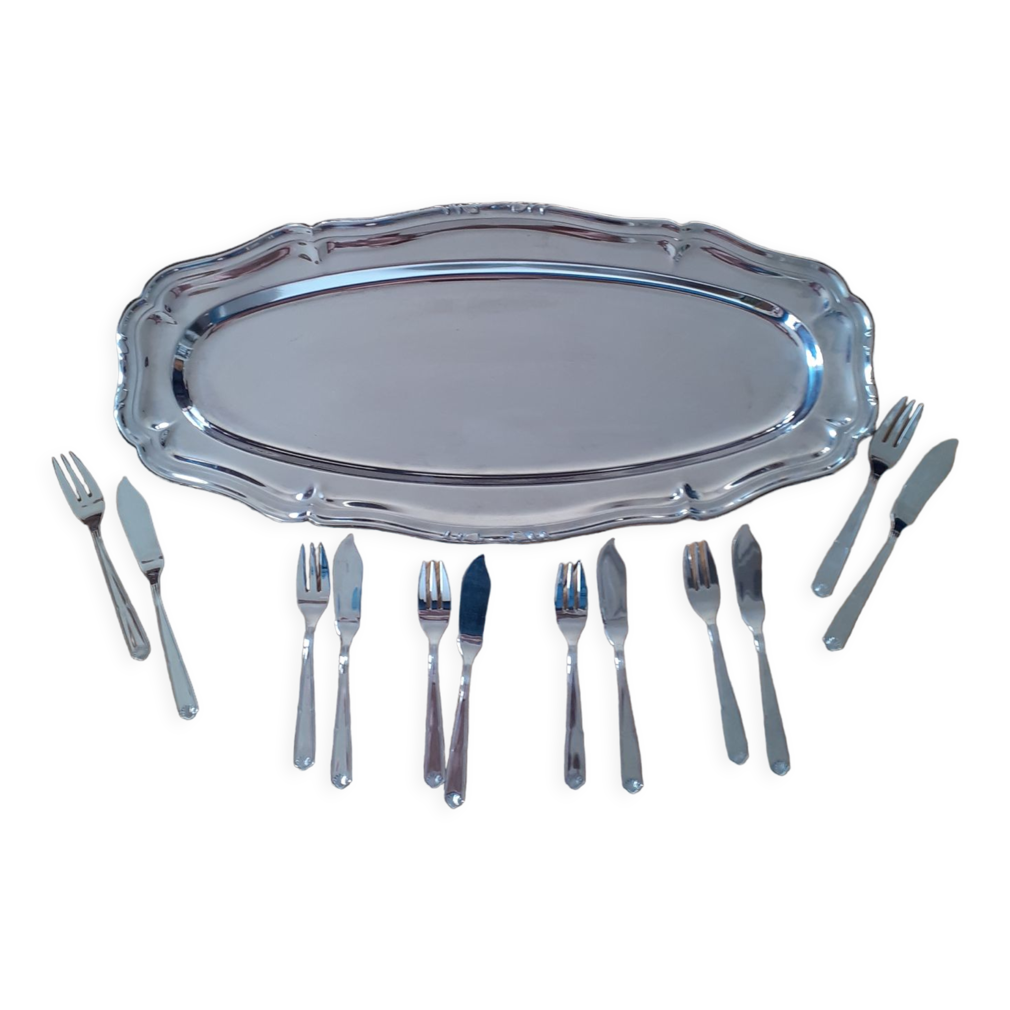 Guy Degrenne fish service made in France