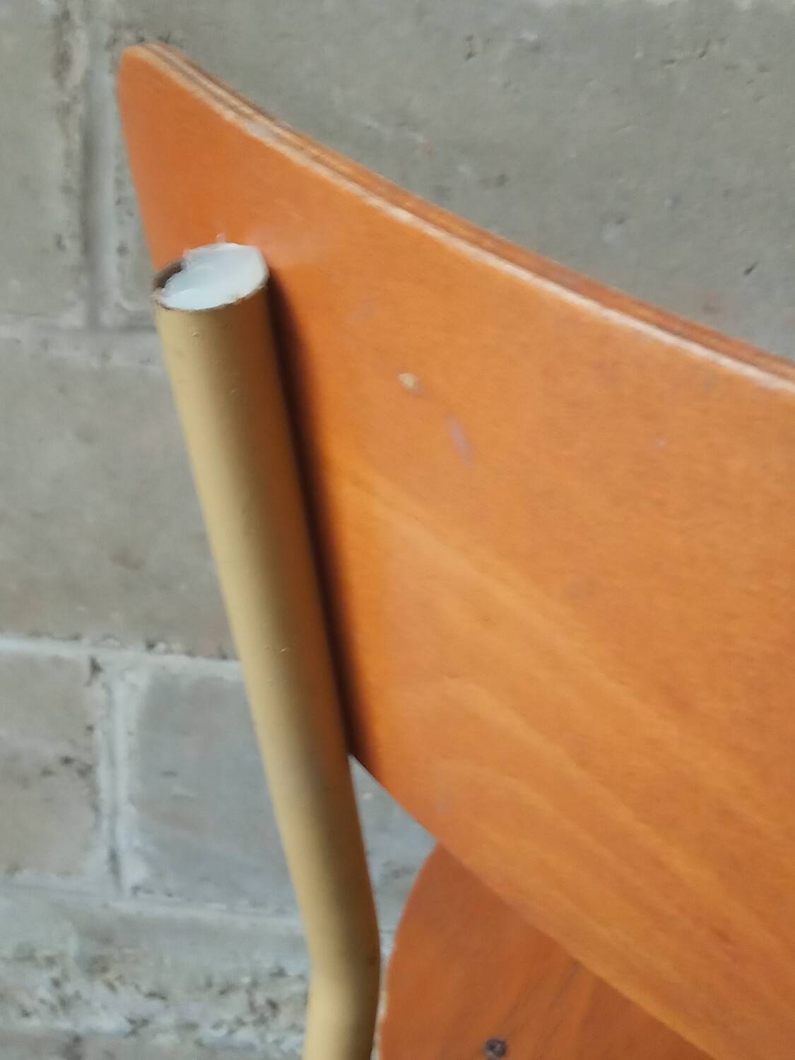 Pair of school chairs