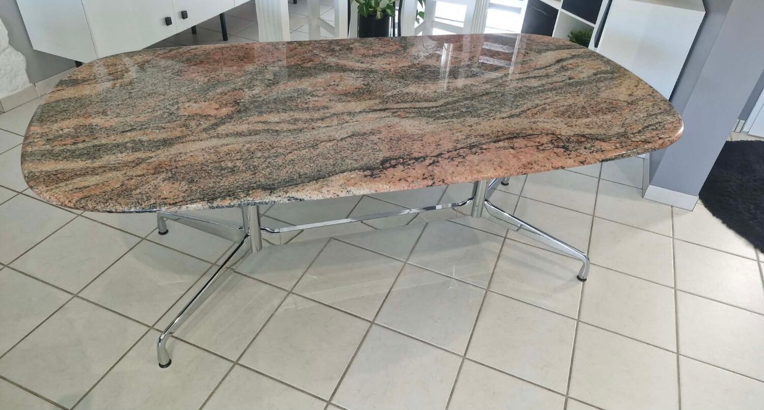 Table by Charles and Ray Eames for Herman Miller, from 1990.