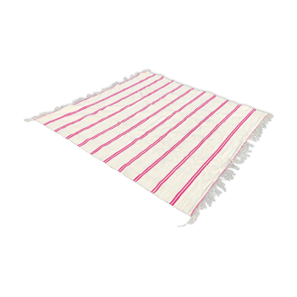 Tapis artisanal en laine 190x190cm