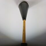 Black and gold chrome pin hanging lamp, 1950