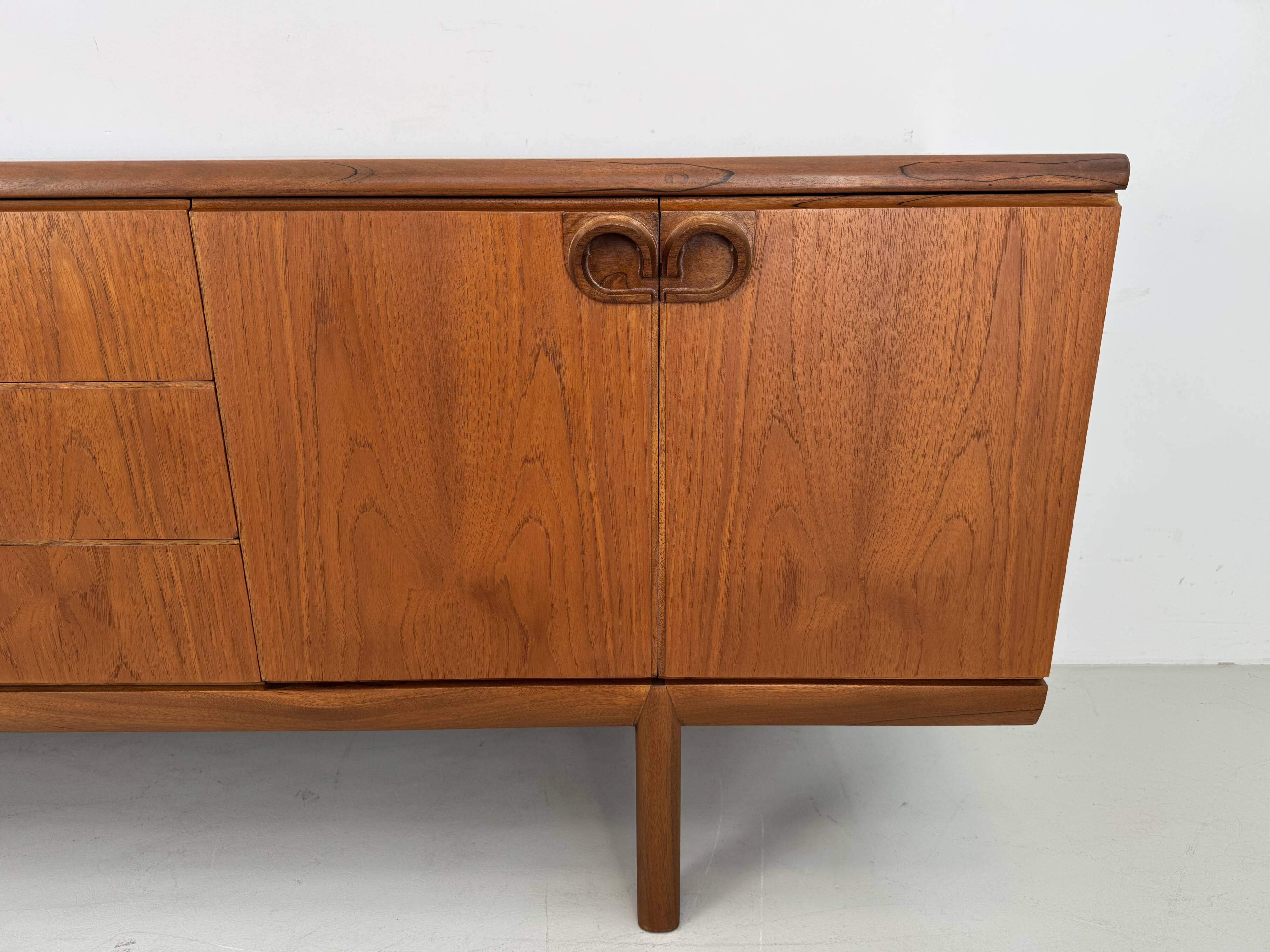 Unique vintage McIntosh sideboard designed by T. Robertson from the 1960s.